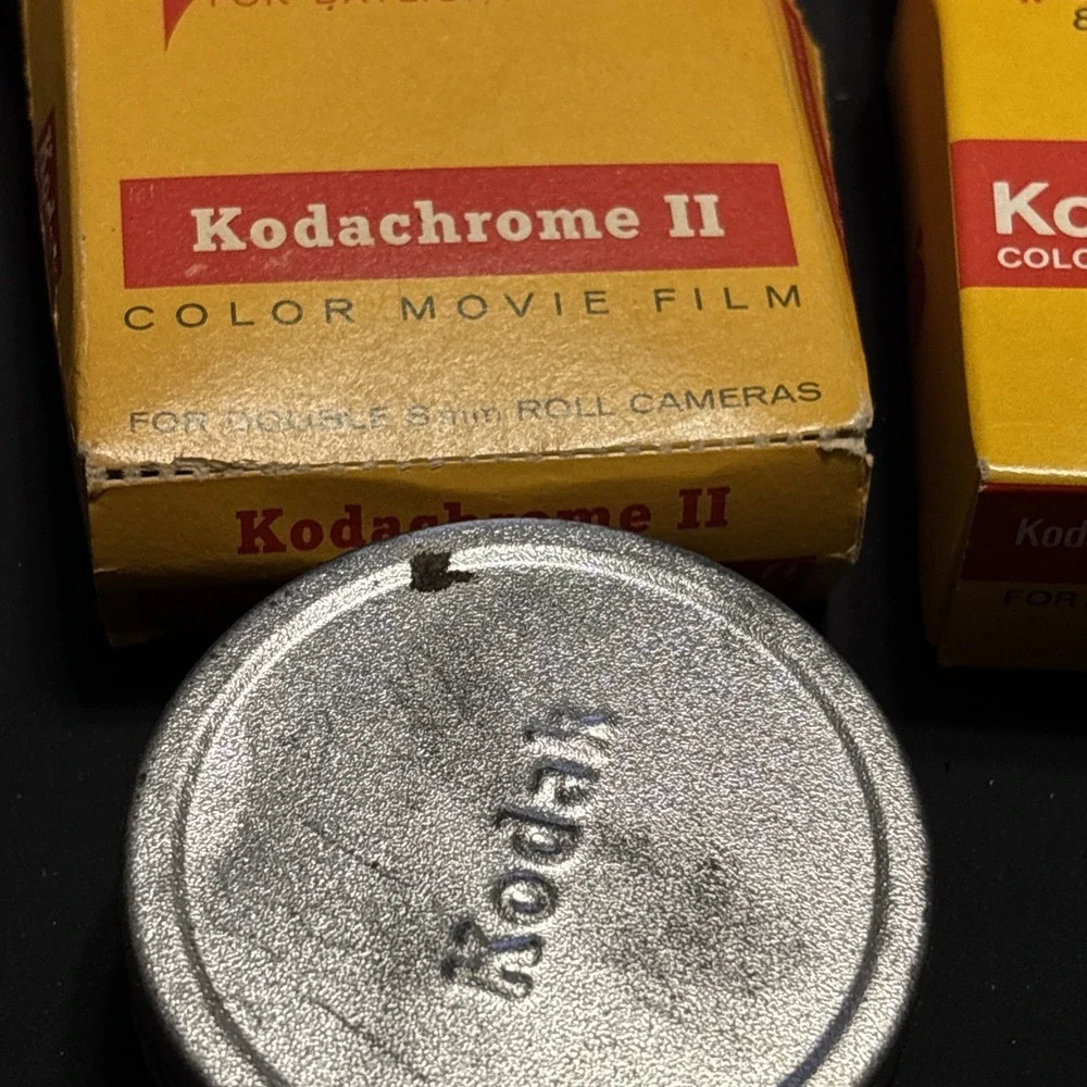 Kodak Zoom 8 Reflex Model 2 8mm Movie Camera Case Manual Kodachrome Film